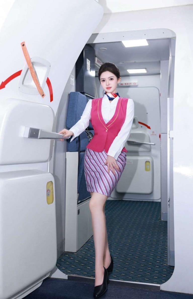 深圳外围 04年南航在飞空姐170D身材火辣热情主动 全身雪白干净